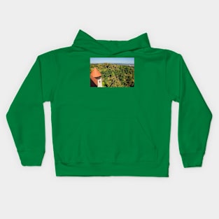 View From Dubovac Castle in Karlovac, Croatia Kids Hoodie